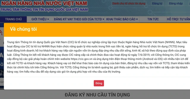 Người dân cảnh giác lừa đảo khi Trung tâm Thông tin tín dụng quốc gia bị hack - Ảnh 1