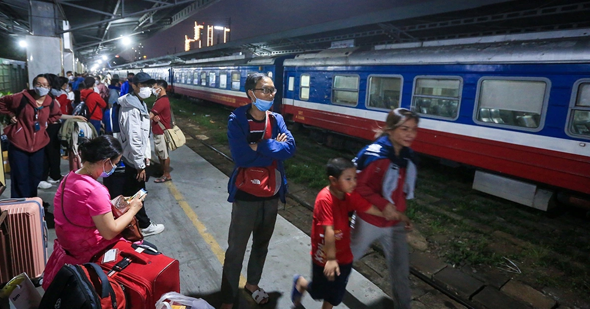 Chính thức nhận đăng ký mua vé tàu tập thể tết 2026