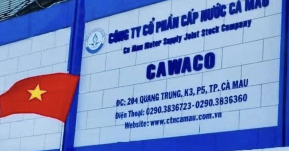 Công ty Cấp nước Cà Mau kiến nghị giữ nguyên vốn Nhà nước