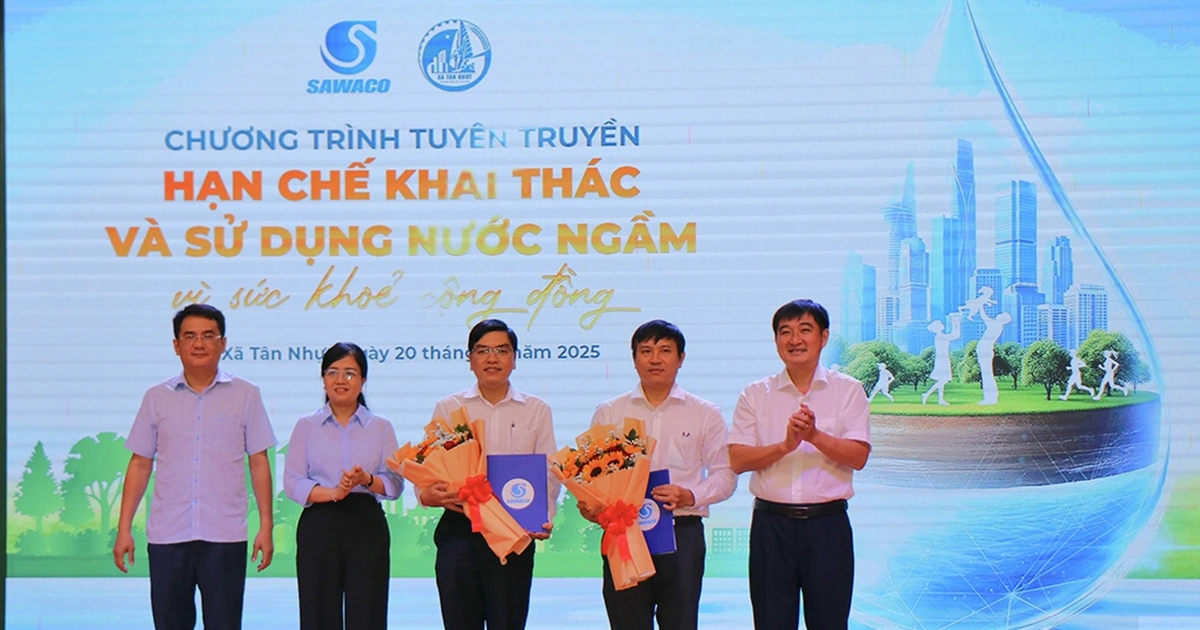 SAWACO cùng TP.HCM trám lấp giếng khoan, bảo vệ mạch nước ngầm