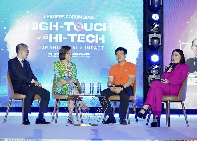 CEO FPT kêu gọi tiếp cận AI theo hướng nâng tầm con người - Ảnh 1