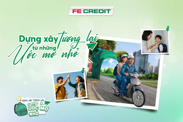 FE CREDIT đồng hành người trẻ mùa tựu trường với gói ưu đãi vay mua xe máy - Ảnh 3