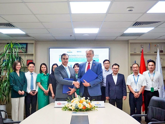 Chuỗi nuôi heo của Mavin được HSBC cấp tín dụng liên kết bền vững - Ảnh 1