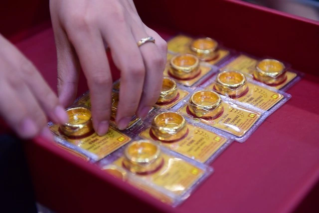 Giá vàng nhẫn tăng cao lục - Ảnh 1