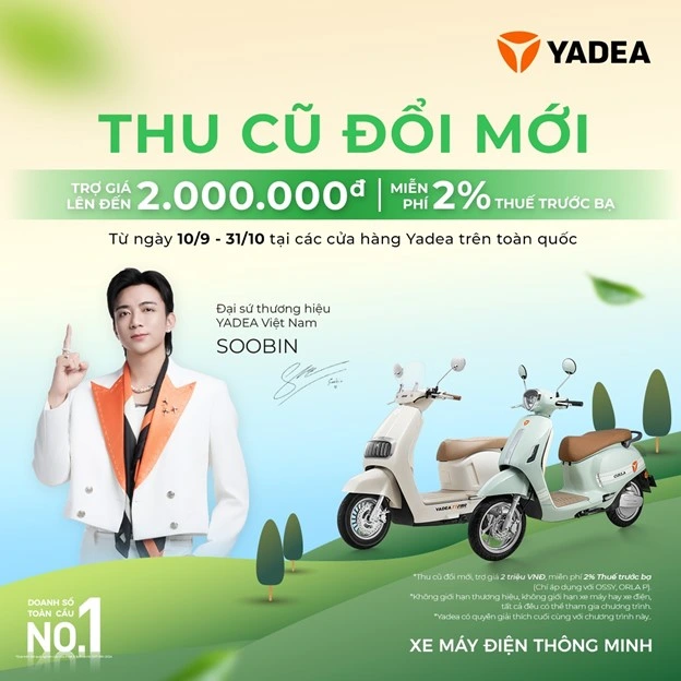 Cùng sinh viên gieo xanh mọi hành trình, YADEA khẳng định vai trò tiên phong - Ảnh 1