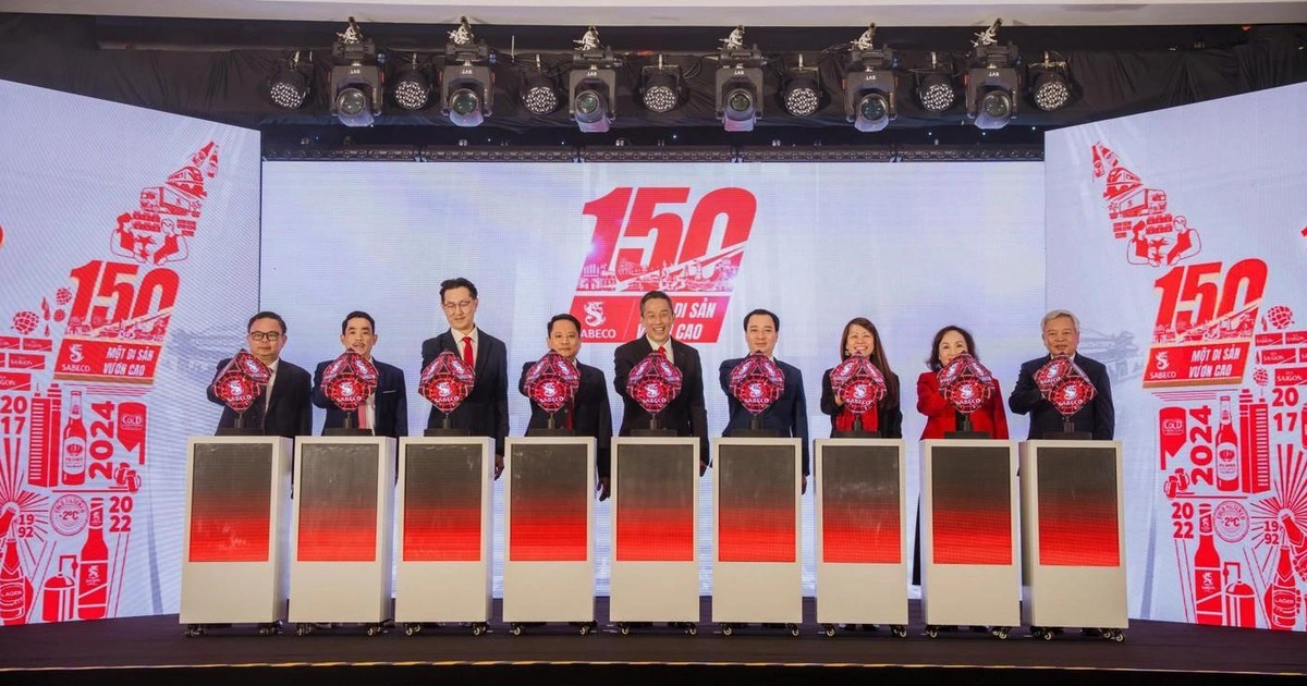 Sabeco lan tỏa tinh thần 'Gắn kết vươn cao' trong hành trình di sản 150 năm