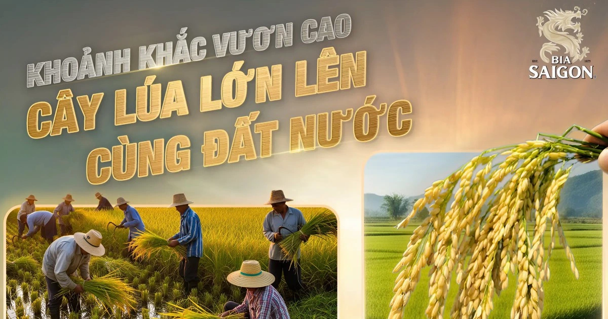 Bia Saigon - viết tiếp câu chuyện mang giá trị tốt đẹp trong Việt Nam Vươn Mình