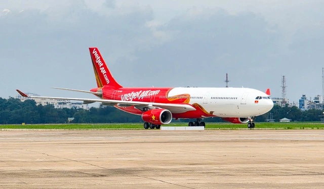 Vietjet đón tàu bay thân rộng mới, nâng đội bay lên 121 chiếc - Ảnh 1