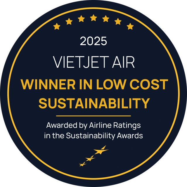 AirlineRatings vinh danh Vietjet trong Top hãng hàng không bền vững toàn cầu năm 2025 - Ảnh 1