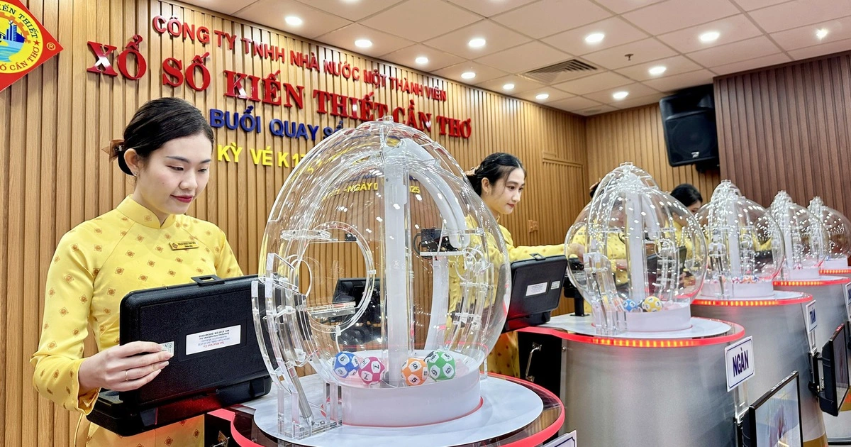 Xổ số kiến thiết Cần Thơ trả thưởng 486 vé trúng giải độc đắc