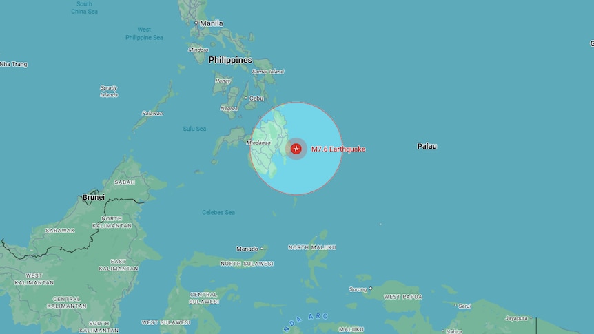 Động đất 7,6 độ ngoài khơi Philippines: Cảnh báo sóng thần khẩn cấp, dân được lệnh sơ tán! - Ảnh 1