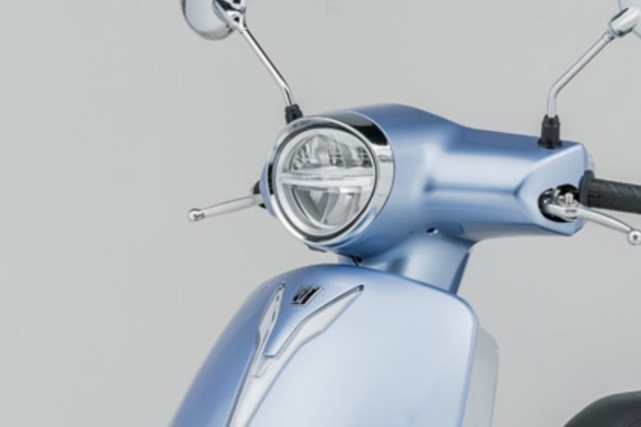 'Tân binh' xe ga giá 37 triệu đồng ra mắt: ngoại hình tưa Vespa, trang bị phanh ABS và TCS áp đảo Honda Vision - Ảnh 1