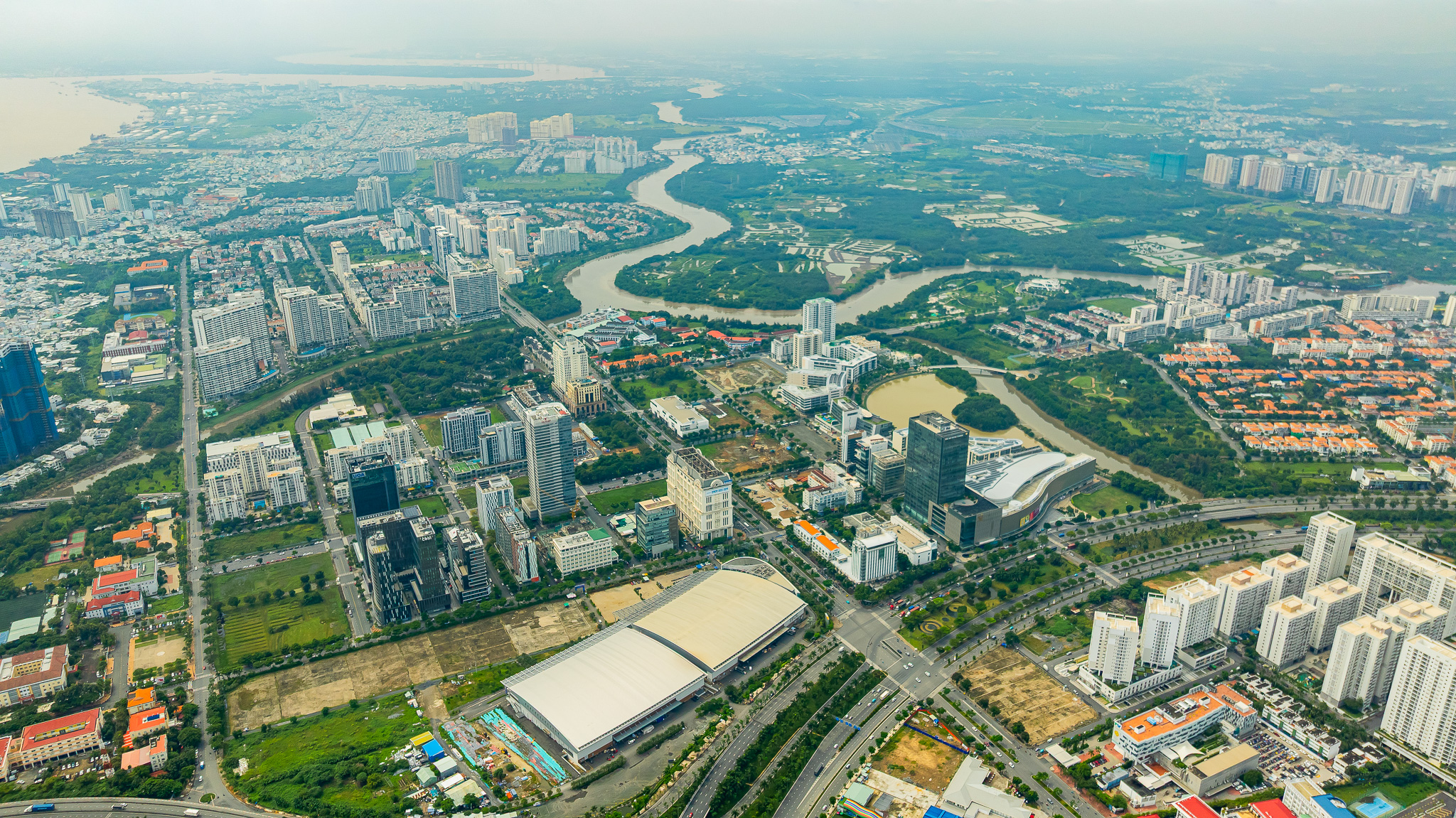 Toàn cảnh khu vực sẽ được Vingroup đầu tư gần 3 tỷ USD làm metro, nối trung tâm TP.HCM với siêu dự án lấn biển lớn nhất Việt Nam - Ảnh 1