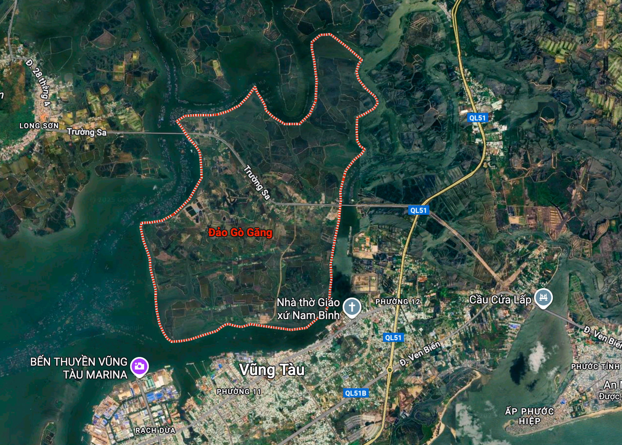 Hòn đảo chỉ cách trung tâm Vũng Tàu 3 km từng được đề xuất làm sân bay, nay có thể trở thành khu đô thị mới của Sun Group - Ảnh 1