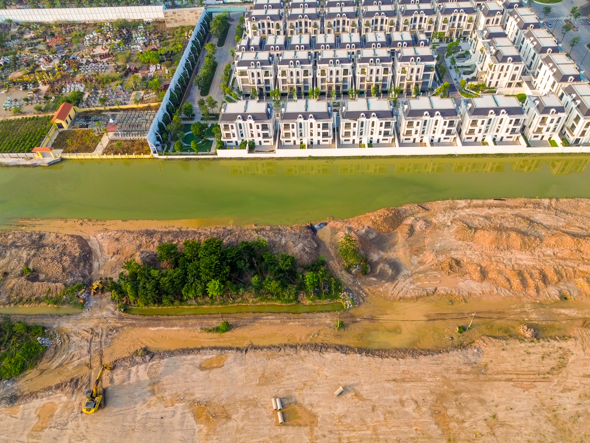 Toàn cảnh công viên rộng gần gấp 4 lần sân Mỹ Đình, nằm giữa khu nhà giàu đắt đỏ bậc nhất Hà Nội - Ảnh 9