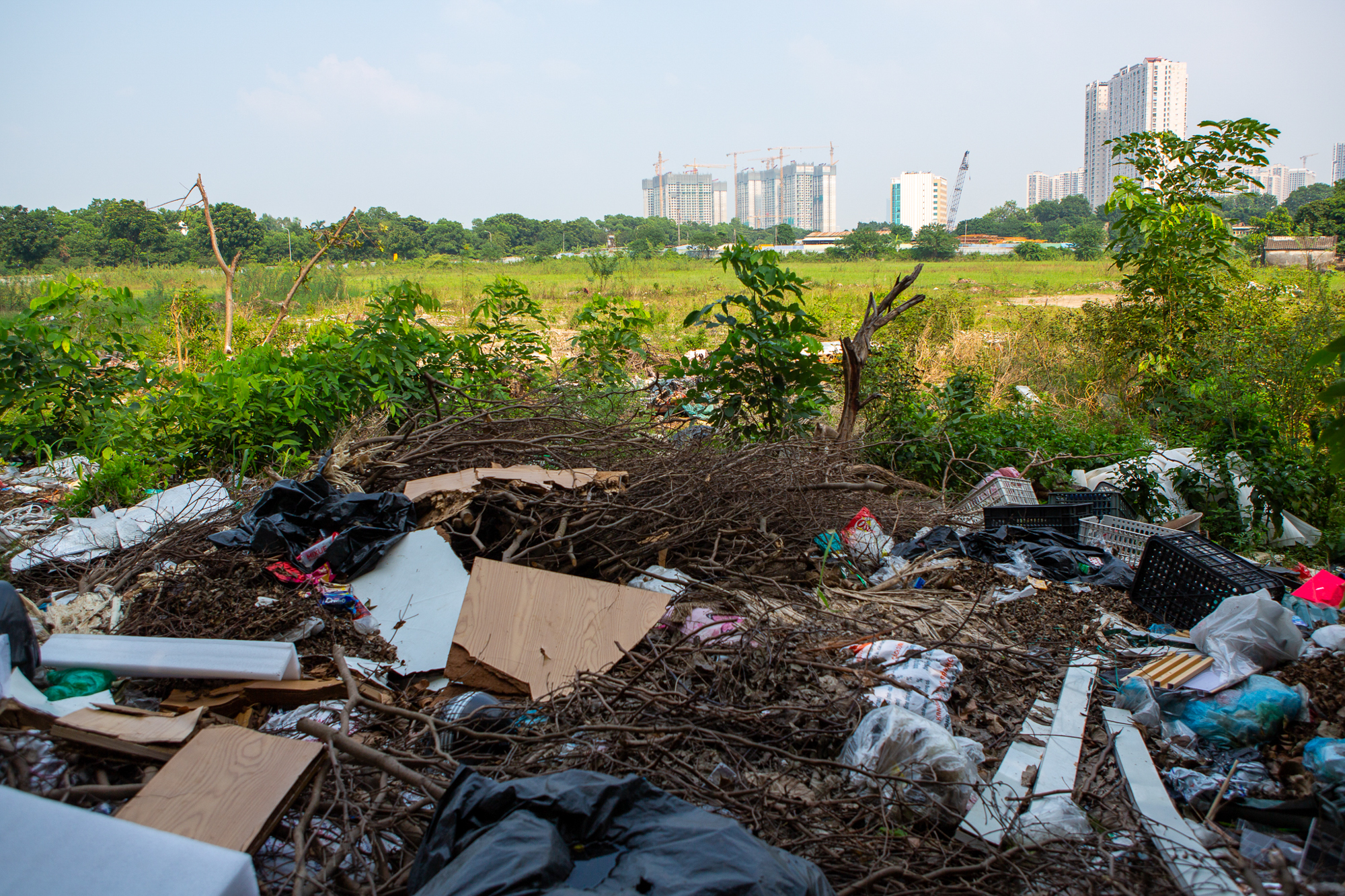 Toàn cảnh lô đất sắp được xây 6 tòa chung cư ở khu nhà giàu Hà Nội cứ mưa lớn là ngập - Ảnh 10