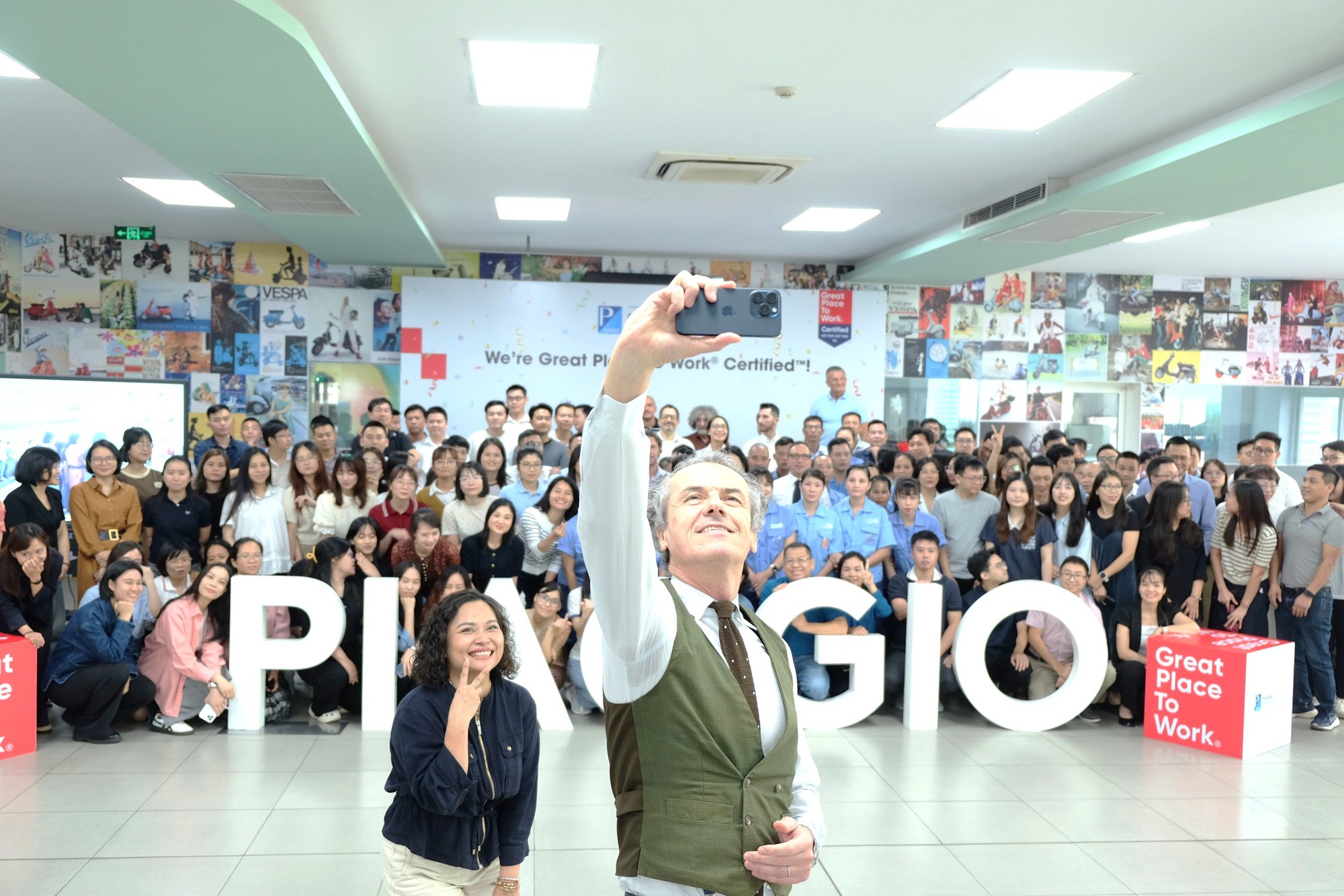 Piaggio Việt Nam được chứng nhận 'Great Place To Work 2025' - Ảnh 1