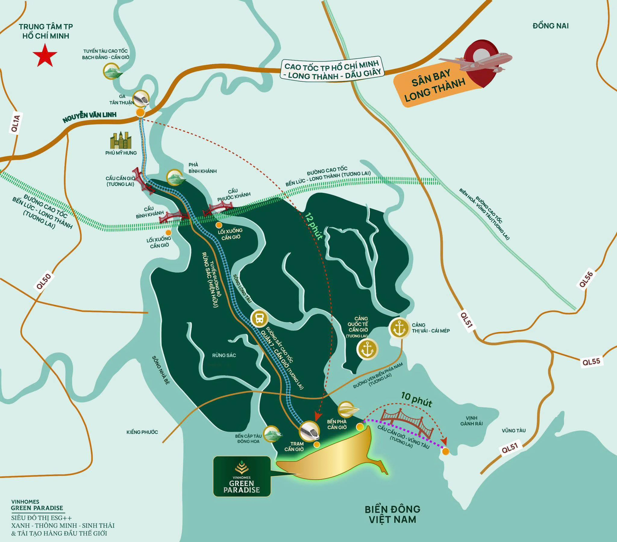 Ngắm cảnh hàng trăm sà lan hoạt động suốt ngày đêm ở đại dự án lấn biển lớn nhất Việt Nam của Vinhomes - Ảnh 14