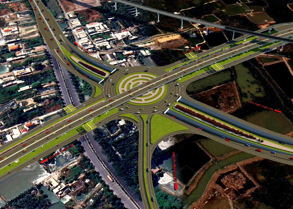Việt Nam lần đầu tiên có nút giao 'đẳng cấp quốc tế' như Singapore và Hàn Quốc, vốn đầu tư 3.000 tỷ đồng - Ảnh 1