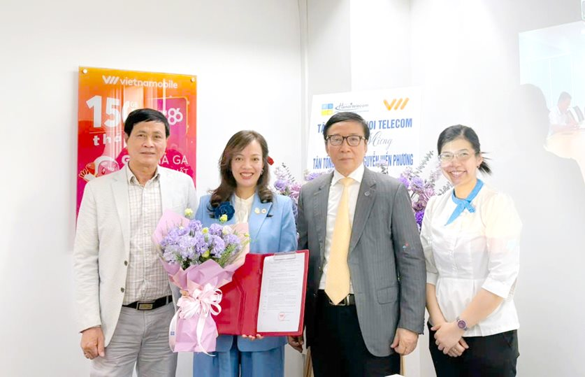 Tiến sĩ Nguyễn Hiền Phương được bổ nhiệm làm Tổng Giám đốc Vietnamobile - Ảnh 1