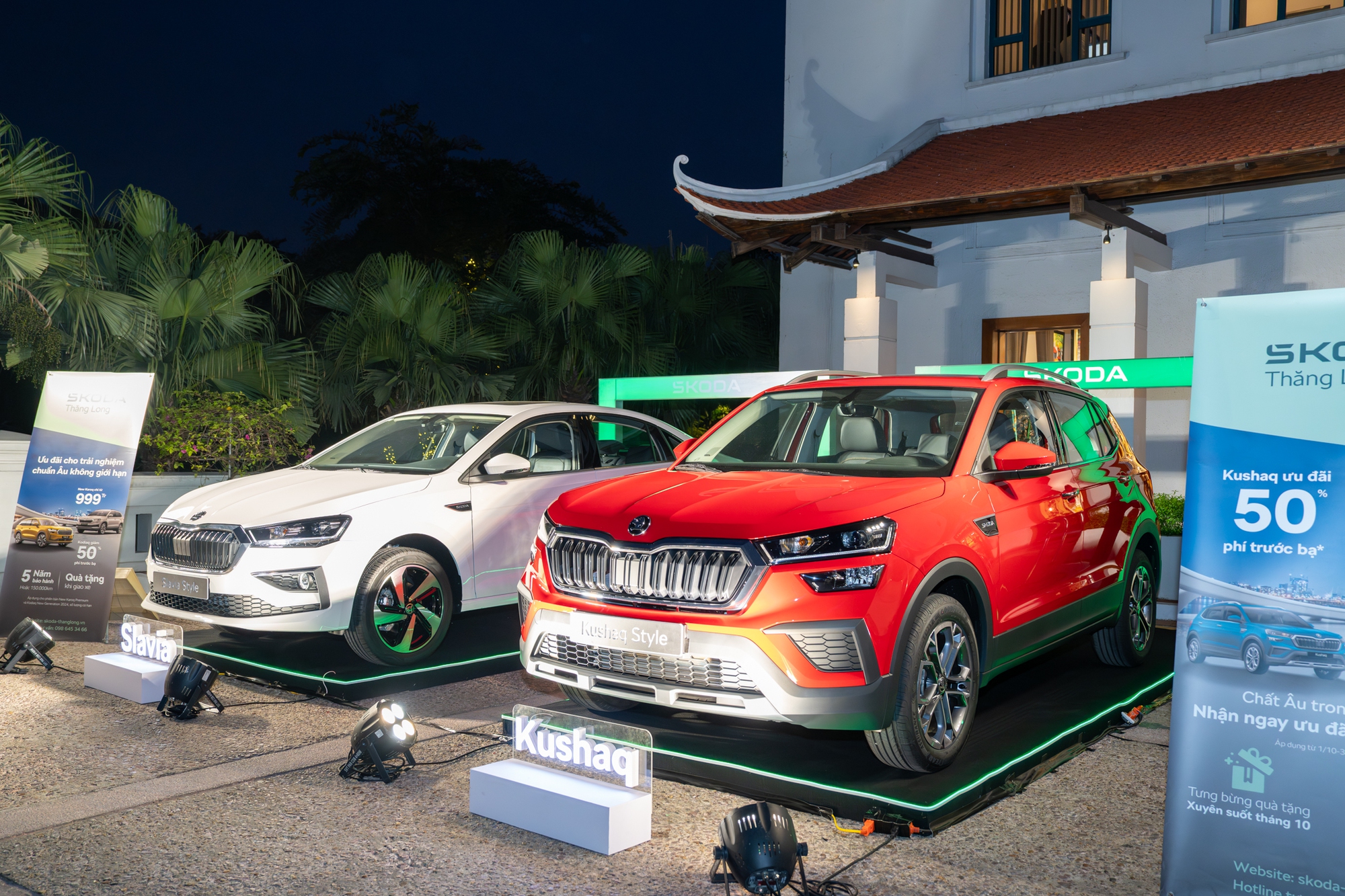 Skoda đem 2 mẫu xe Kushaq và Slavia giới thiệu cộng đồng người CH Séc tại Việt Nam - Ảnh 1