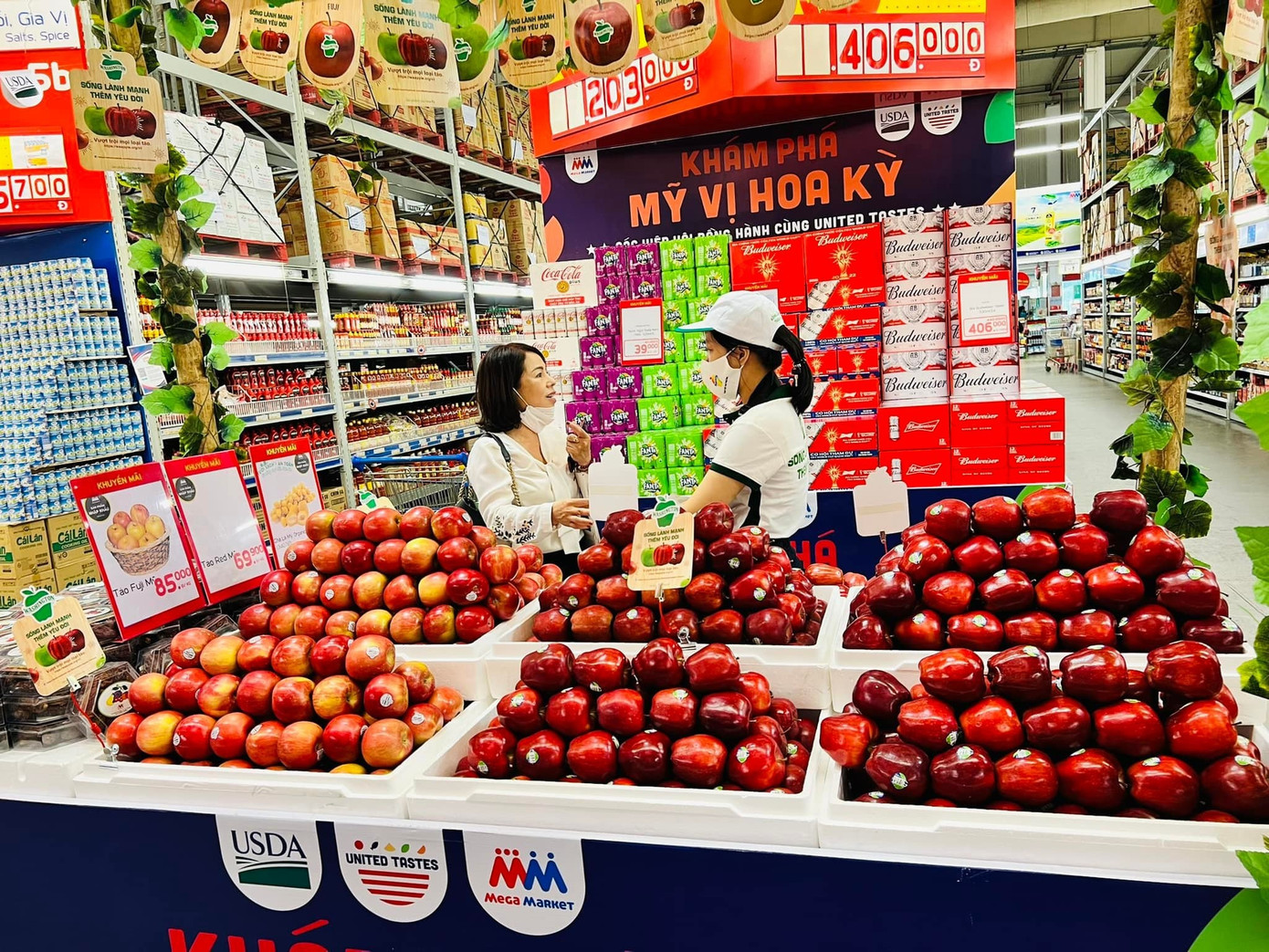 Xuất hiện làn sóng trái cây, thịt bò Mỹ vào Việt Nam - Ảnh 1