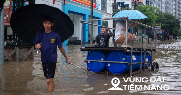 Thay bạn xem nhà ngày mưa bão: Geleximco hoá làng chài, Vinhomes Smart City vẫn thông thoáng