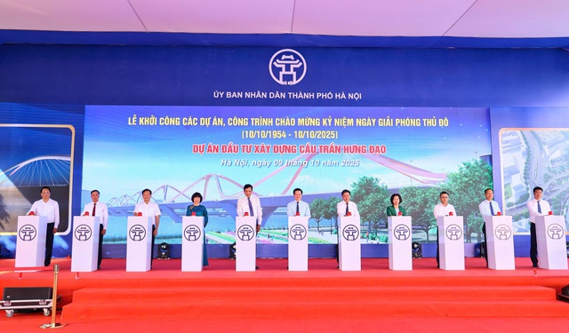 Hôm nay, Hà Nội chính thức khởi công xây dựng "siêu cầu" vượt sông Hồng gần 16.000 tỷ đồng, rộng 8 làn xe, nối phố cổ với Long Biên - Ảnh 1