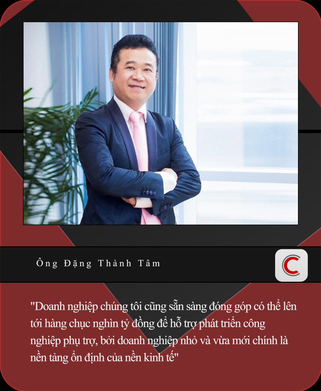 Chủ tịch Đặng Thành Tâm – Người từng giàu nhất sàn chứng khoán Việt khẳng định: Sẵn sàng góp hàng chục nghìn tỷ để phát triển công nghiệp phụ trợ - Ảnh 1