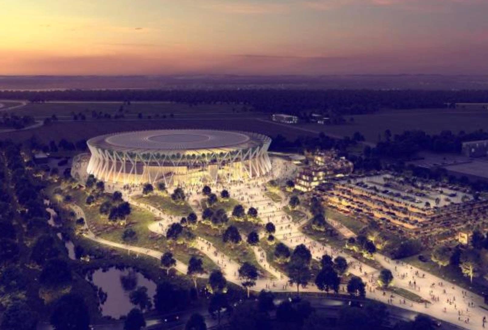 Toàn cảnh khu vực sẽ có sân vận động rộng như sân Mỹ Đình, dân số đông như huyện Cần Giờ ở TP.HCM - Ảnh 5