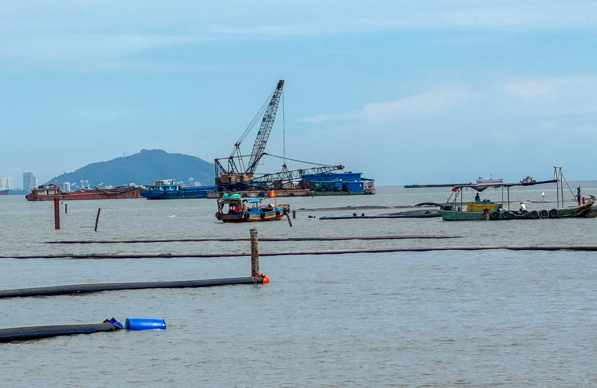 Toàn cảnh khu vực được đề xuất xây cầu nối Cần Giờ với Vũng Tàu, nằm trong dự án lấn biển 9 tỷ USD của Vinhomes - Ảnh 6