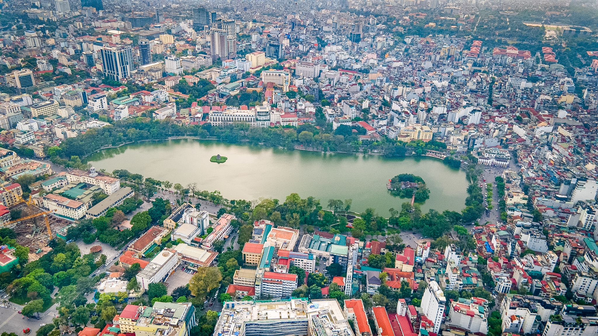 Toàn cảnh hai bên bờ sông Hồng trước khi siêu dự án đại lộ 300.000 tỷ đồng vẽ nên kỳ tích - Ảnh 5
