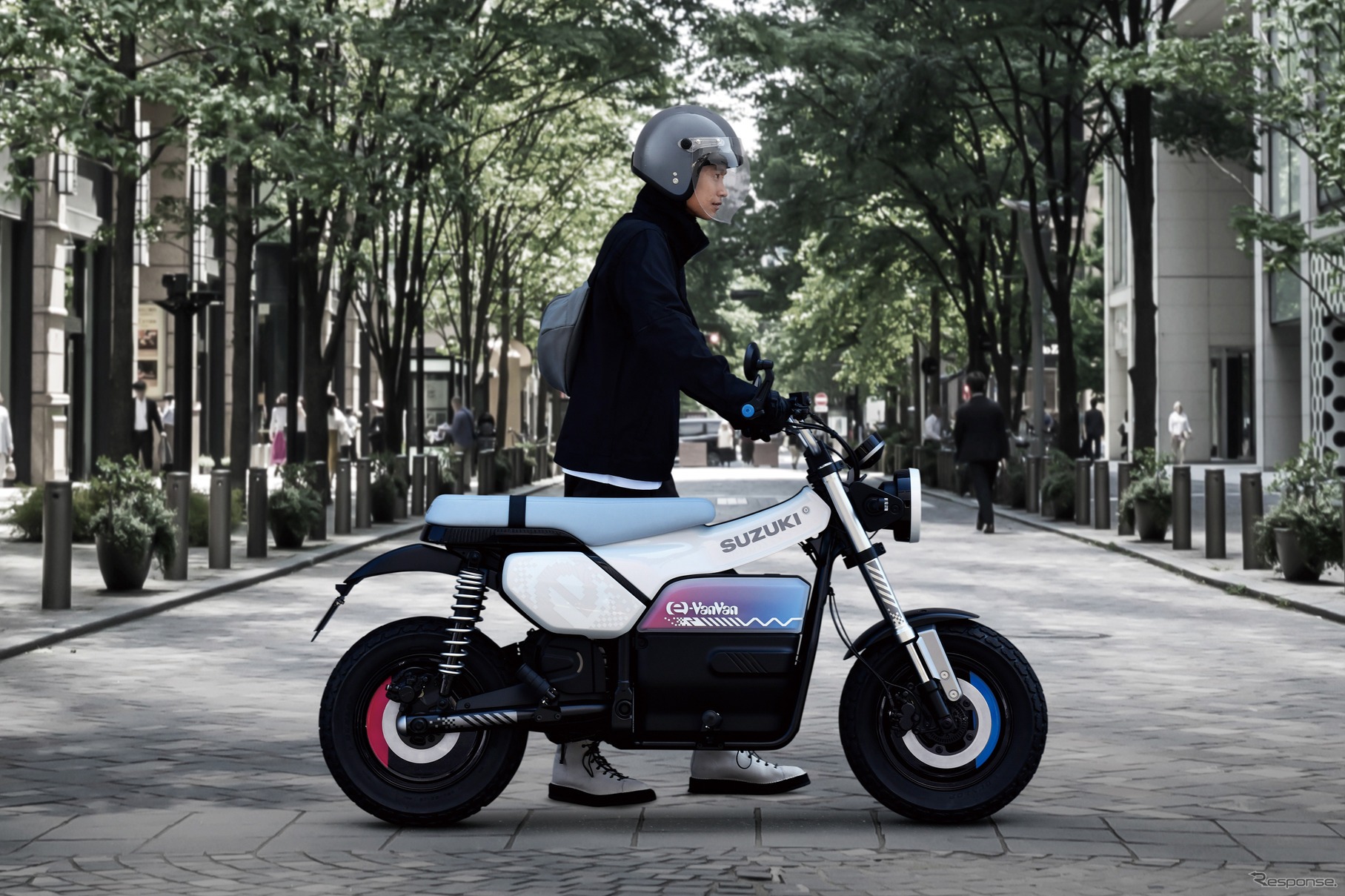 Suzuki chính thức ra mắt mẫu xe máy điện hoàn toàn mới, mang phong cách giống hệt 'Charly cúc cu' - Ảnh 4