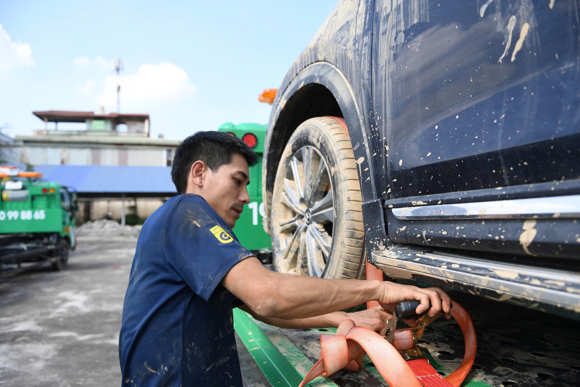 Gần 300 cuộc gọi chờ giải cứu: VETC miễn phí cứu hộ và kéo xe, kêu gọi cả nước chung tay vì Thái Nguyên - Ảnh 7