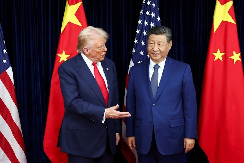 Toàn cảnh cuộc hội đàm giữa Tổng thống Mỹ Donald Trump và Chủ tịch Trung Quốc Tập Cận Bình - Ảnh 2