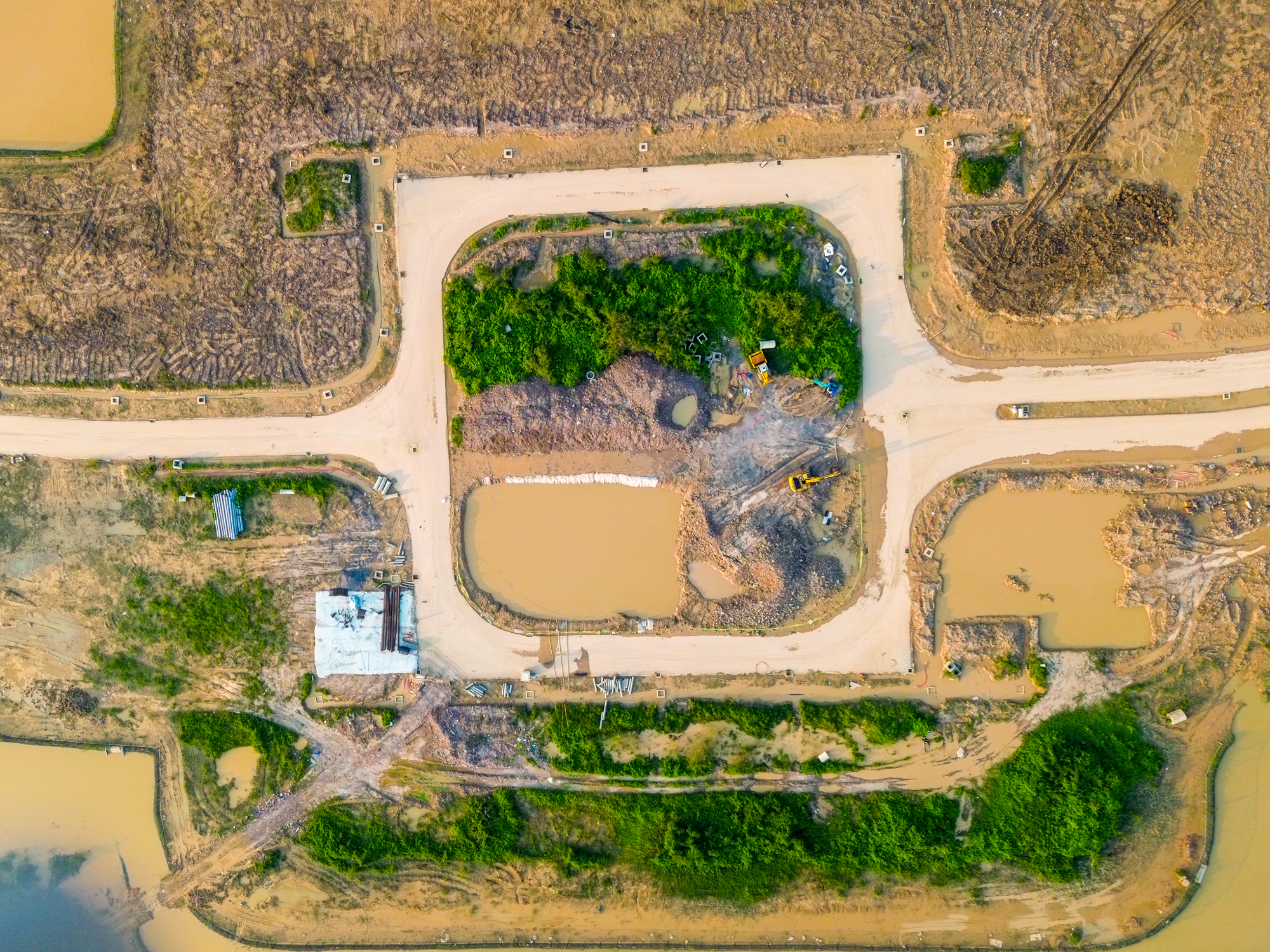 Toàn cảnh công viên rộng gần gấp 4 lần sân Mỹ Đình, nằm giữa khu nhà giàu đắt đỏ bậc nhất Hà Nội - Ảnh 7