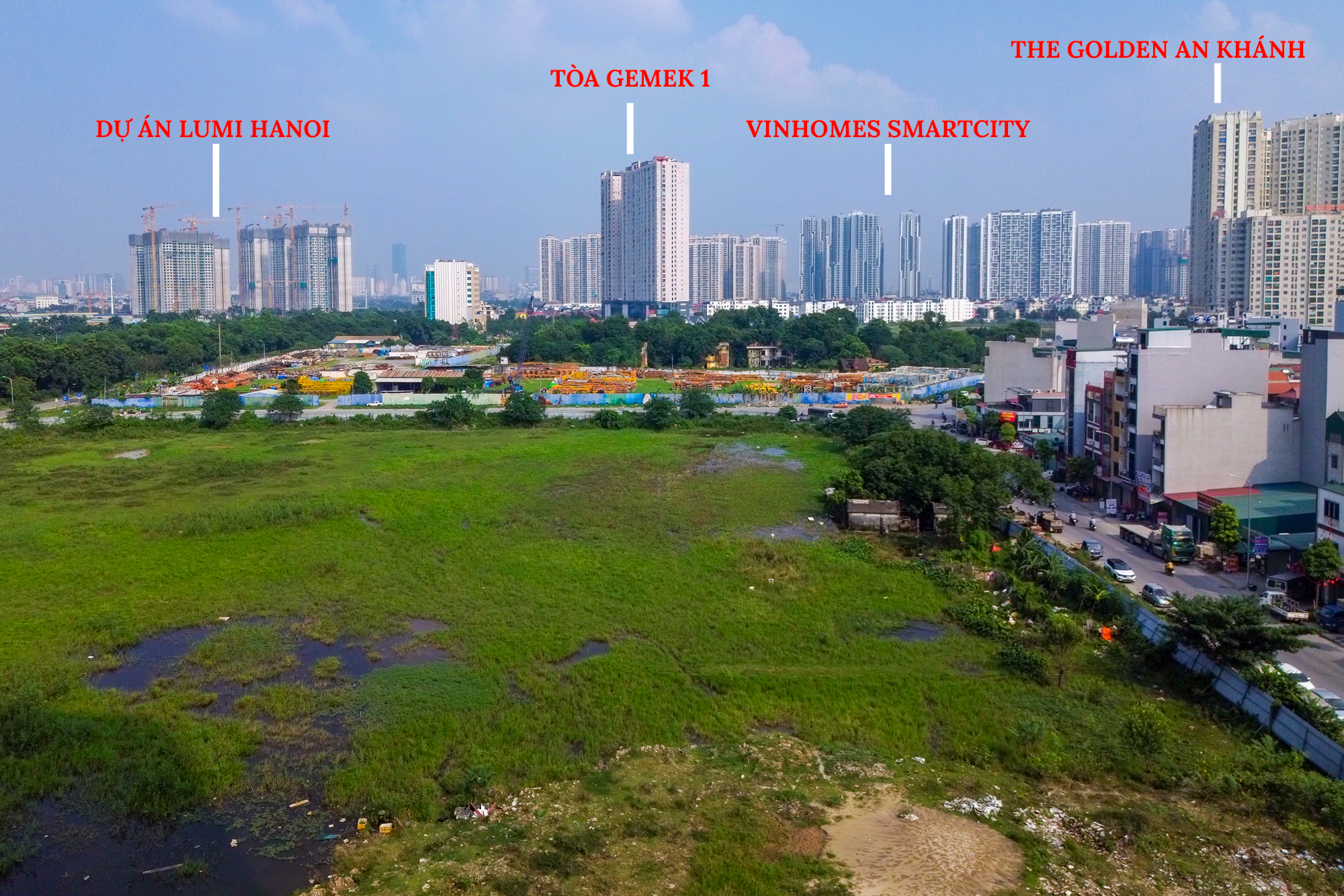 Toàn cảnh lô đất sắp được xây 6 tòa chung cư ở khu nhà giàu Hà Nội cứ mưa lớn là ngập - Ảnh 6