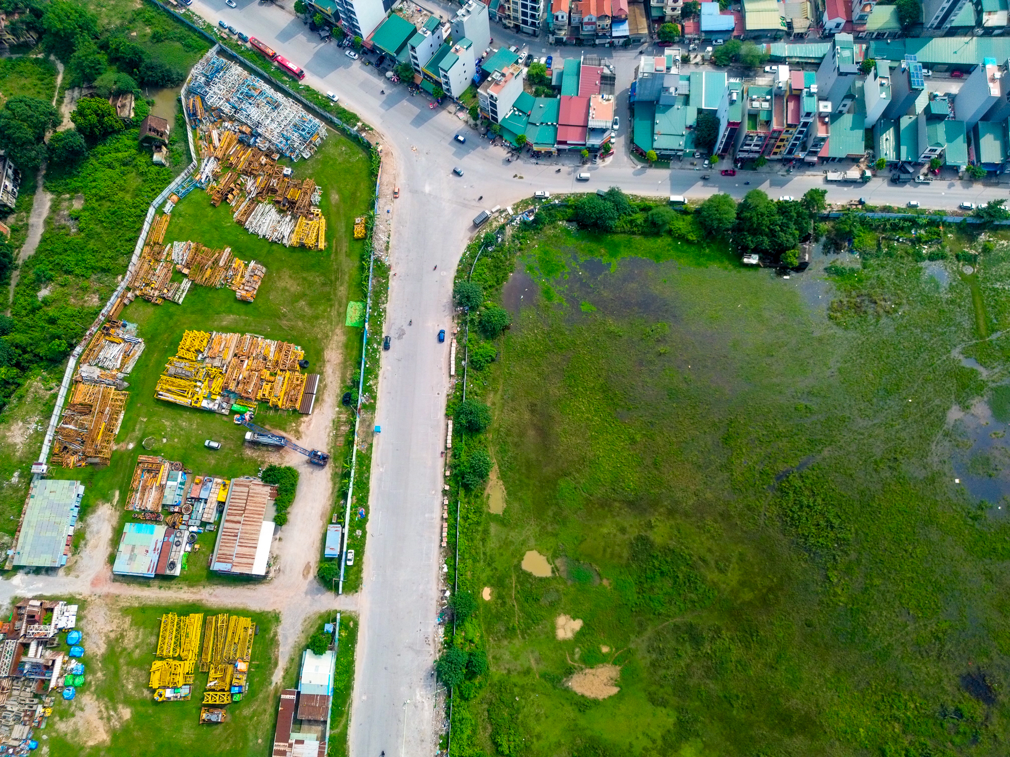 Toàn cảnh lô đất sắp được xây 6 tòa chung cư ở khu nhà giàu Hà Nội cứ mưa lớn là ngập - Ảnh 9