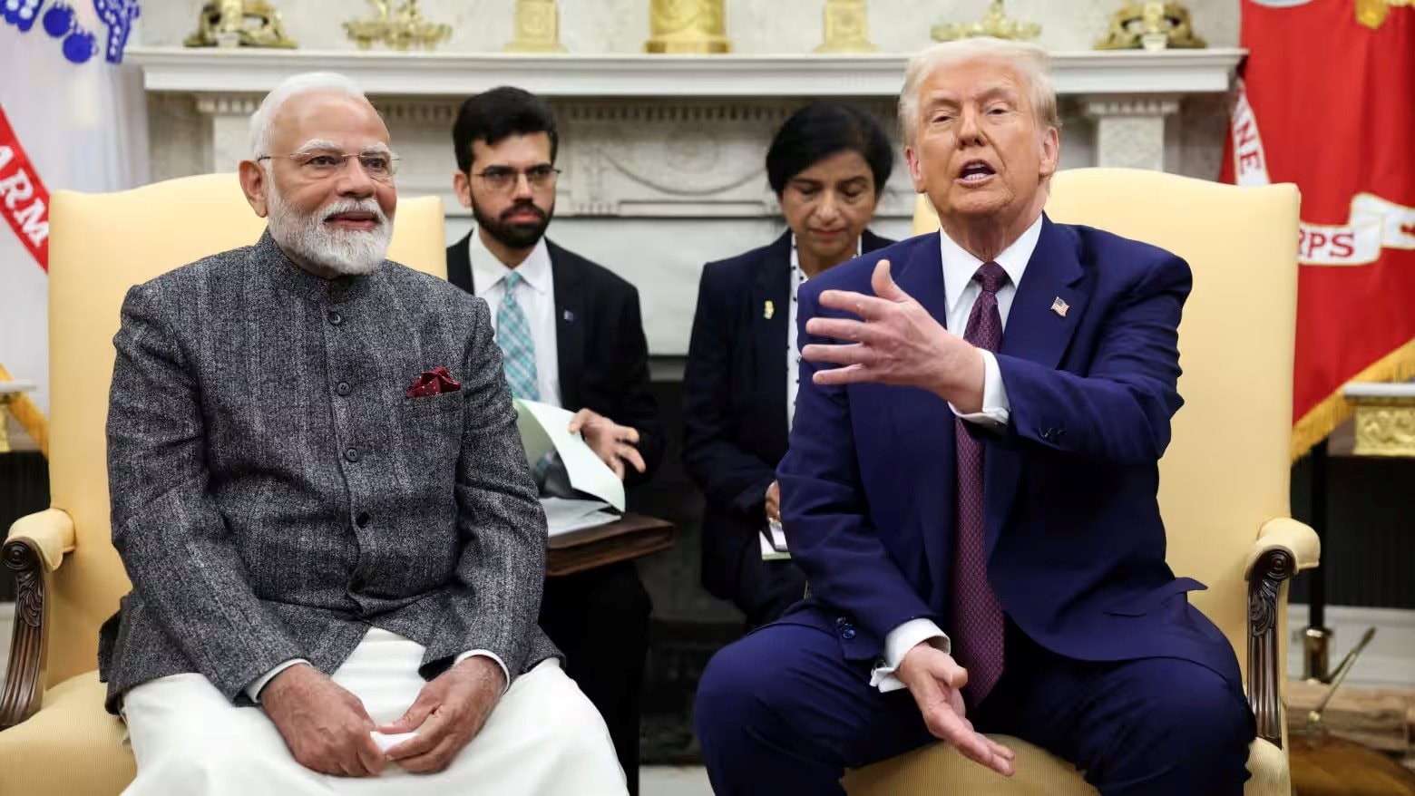 Tổng thống Donald Trump: ‘Ông Modi yêu mến tôi và Ấn Độ sẽ dừng mua dầu Nga’ - Ảnh 1