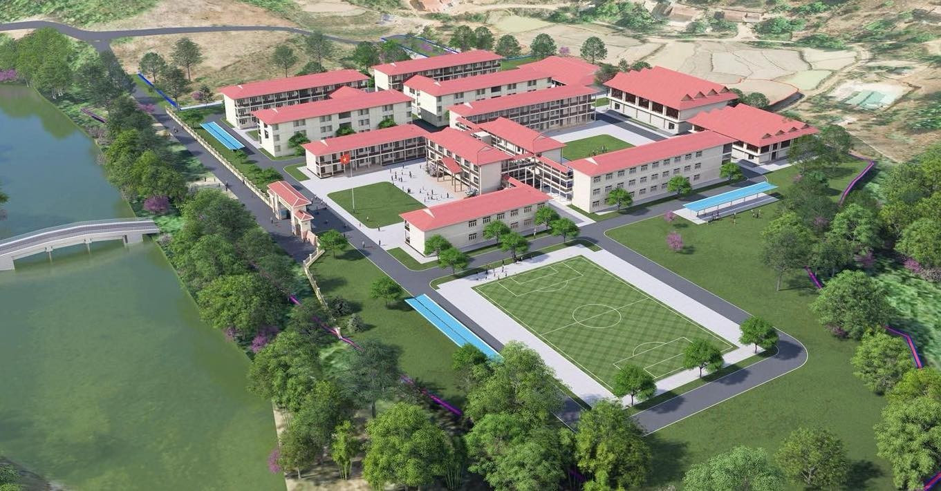 Khởi công xây dựng 3 trường nội trú liên cấp tại các xã biên giới Sơn La - Ảnh 2