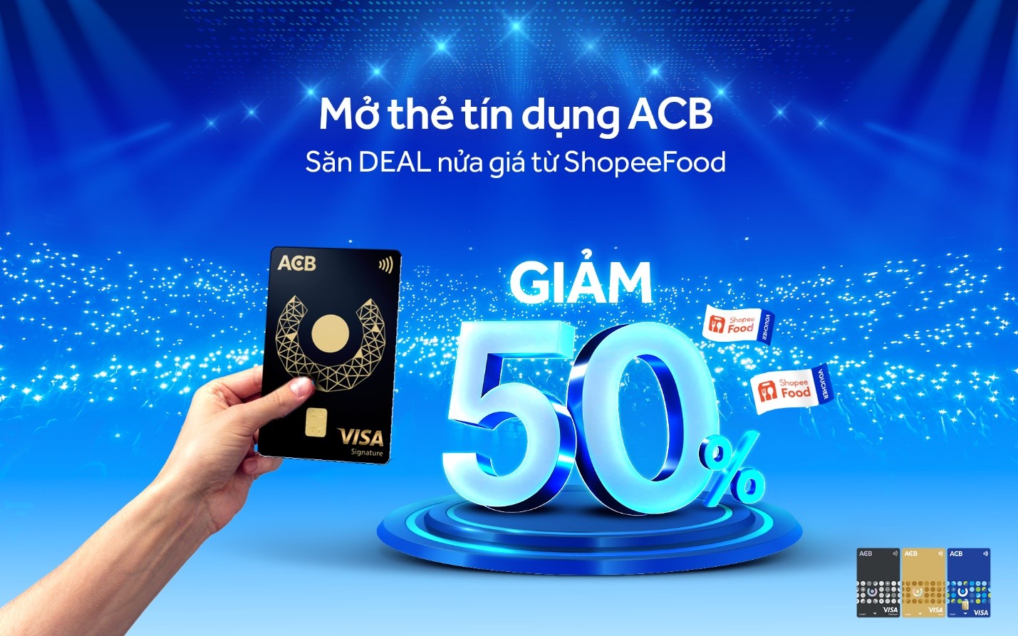 ACB đồng hành cùng ShopeeFood Mega Fest 2025: Đại tiệc “vạn năng” quy tụ dàn sao khủng, deal khủng và vibe cực cháy - Ảnh 1