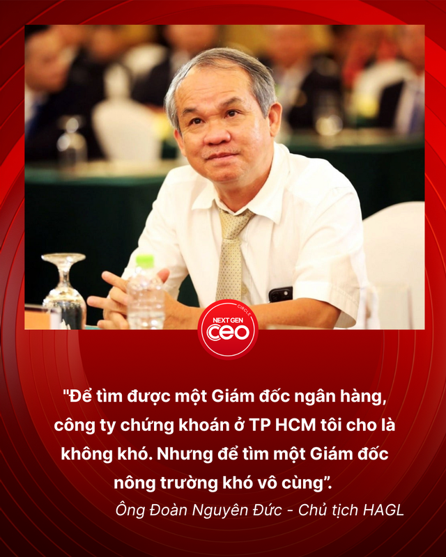 Khát nhân sự ngành nông nghiệp, bầu Đức khẳng định: "Tìm Giám đốc nông trường còn khó hơn Giám đốc ngân hàng" - Ảnh 1