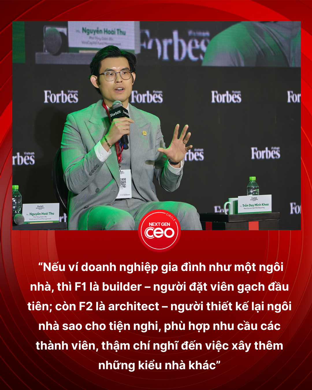 Thiếu gia Nhựa Duy Tân: Thế hệ F1 làm việc để thoát nghèo, F2 làm việc vì nhớ khó khăn của cha mẹ, nhưng F3 sống sung túc, nhiều lựa chọn nên dễ lạc hướng - Ảnh 1