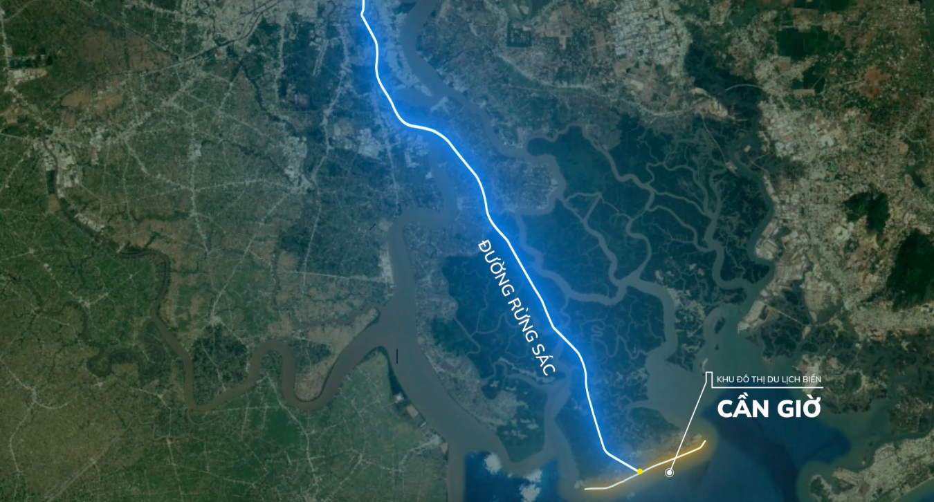 Từ "góc kẹt" ven biển, Cần Giờ hút hạ tầng tỷ USD với đường vượt biển đầu tiên tại TP.HCM đi Vũng Tàu chỉ 10 phút, đường sắt cao tốc Phú Mỹ Hưng... - Ảnh 4