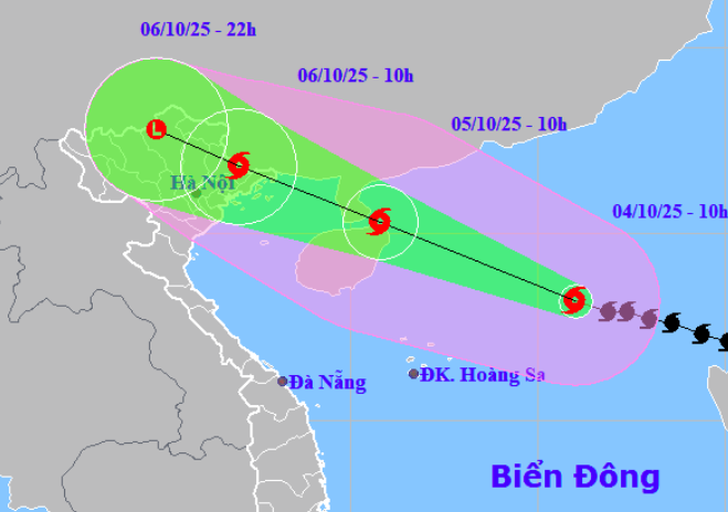 Bão số 11 Matmo ảnh hưởng đến đất liền nước ta khi nào? - Ảnh 1