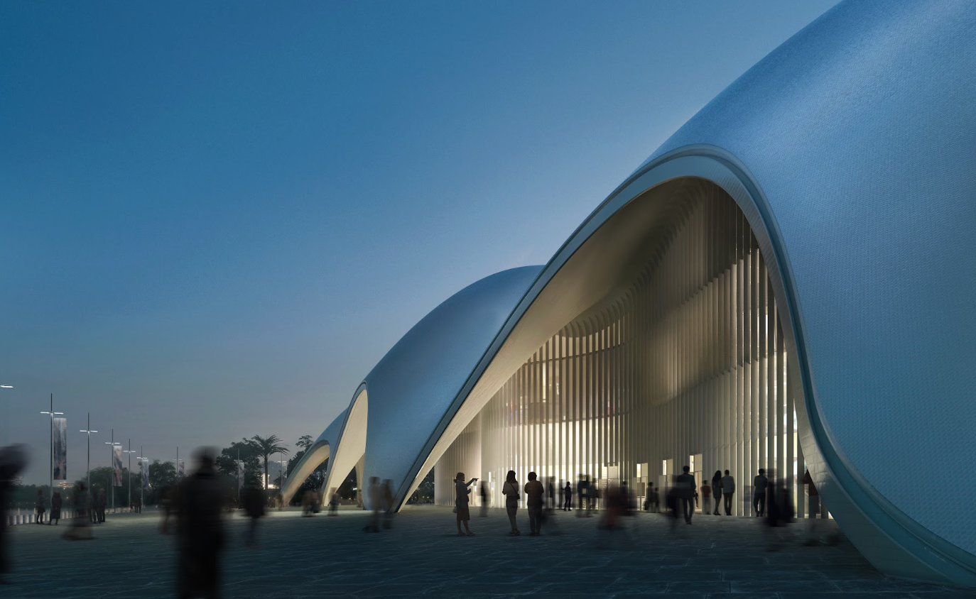 Phối cảnh độc đáo của nhà hát Opera rộng gần 20ha giáp hồ Tây - Ảnh 2