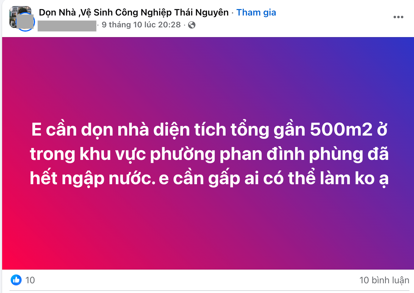 100k - 300k/ tiếng dọn nhà sau lũ: Thương ông bà, không ai chê giá... chỉ sợ không ai đến giúp - Ảnh 2