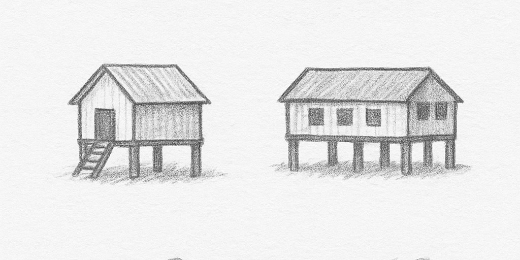 Viện Nhà ở và Phát triển đô thị hướng dẫn cách xây nhà, quy hoạch bản làng để tránh sạt lở, lũ quét - Ảnh 2