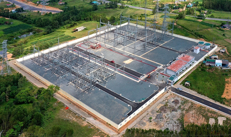 Hoàn thành toàn bộ dự án Trạm biến áp 220 kV Vũng Áng và đấu nối - Ảnh 1