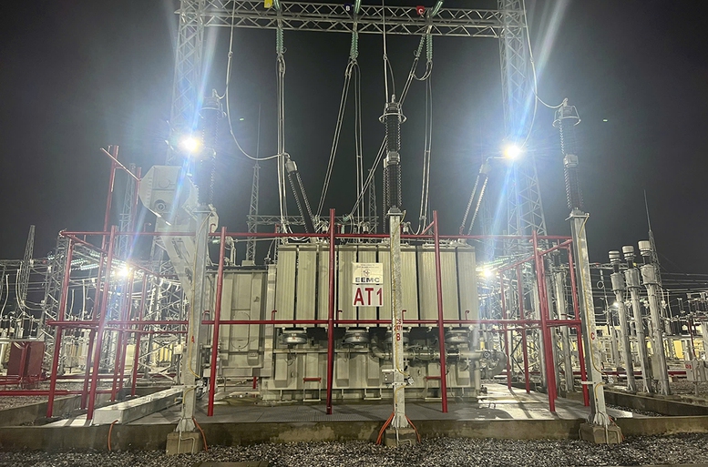 Đóng điện thành công dự án chào mừng thành công Đại hội Đảng bộ Chính phủ lần thứ I - Ảnh 1